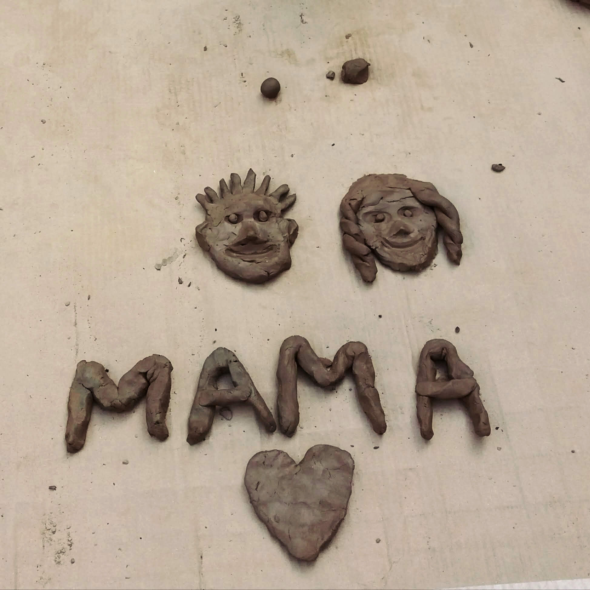 Hehe Clay Letters