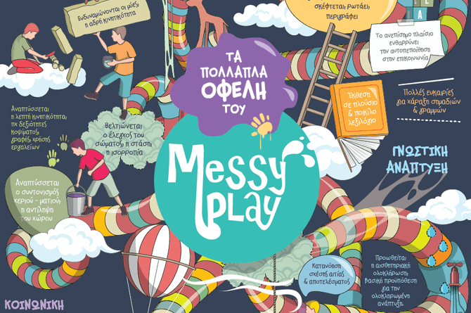 Messy Play | Το πιο σημαντικό από τα οφέλη του!